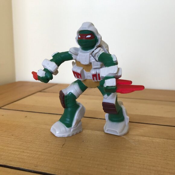 Raphael TMNT Plastic Action Figure Viacom 2016 McDonald's Happy Meal Toy - Picture 2 of 8